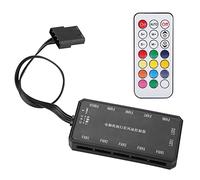 JTLB Ctrol Fan Hub Rgb 15×10×2 15M Rf Wireless Control Colorful Fan Computer Fan Controller With Remote Control