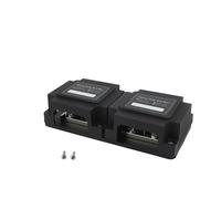 JTLB DC48V 400A Marine Power Distribution Block Module Bus Bar With Cover, for Automotive RV Boat (all Black)