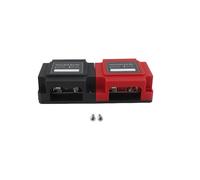 JTLB DC48V 400A Marine Power Distribution Block Module Bus Bar With Cover, for Automotive RV Boat (Red+Black)