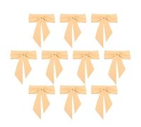 JTLB Deluxe Chair Sash, Elegant Chair Bows with Vibrant Colors, for Wedding, Banquet, Party, Durable Design, Reusable Polyester Material (Champagne)