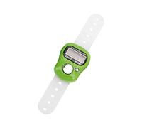 JTLB Electric Finger Counter with Resettable 5 Digit LCD Hand Tally Counter for Praying and Walking (Green)