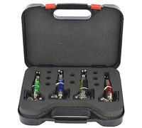 JTLB Fishing Illuminated Bobbins Carp Fishing 22×17×6 4 Pcs Outdoor Portable Fishing Rod Illuminated Fish Bite Indicator Swingers