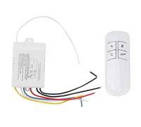 JTLB remote control light Wall 3 Ways ON/OFF 220V Digital Wireless Wall Light Receiver Transmitter Remote Control Switch