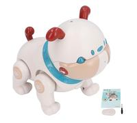 JTLB Remote Control Robot Dog Touch Sensitive Smart Interactive Walking Recording Re Reading Electronic Pets Toys Robotic Dogs for Kids Gifts (Blue)