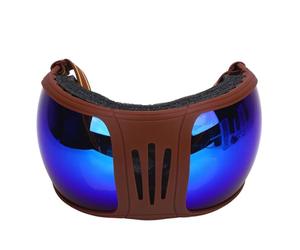 JTLB Sports Horse Gill, Windproof UV400 Lens with Multi-Layer Sponge Padding, Adjustable Strap for Riding Protection Against Sand Dust (Blue)