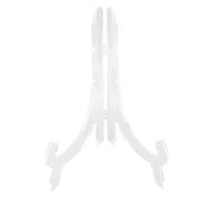 JTLB Transparent Acrylic Clock Stand, 25CM Height Display For 12-14 Inch Wall Clocks, Nordic Style, Modern Decor, 3-Dimensional, For Home Decoration