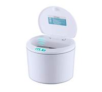 JTLB Trash Can, 3L Wastebasket Mini Sensor Touchless Waste Bin Mute Garbage Can SensorCan Trash Can, Kitchen Bin for Car, Desktop, Kitchen, Office