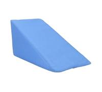 JTLB Triangle Foam Sponge Wedge Pillow for Upper Limb Lift, Comfortable Postoperative Rehabilitation Pad, With Removable Cover, Prevent Bed Sore (Blue)