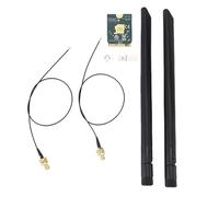 JTLB WiFi 6E Wireless Card, 4200Mbps Tri Band 2.4Ghz 5Ghz 6Ghz Network Adapter for 10 11 with Built in BT5.2, Easy Installation on PCs for MU-MIMO Performance