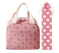 JTMKYO 1 Piece Lunch Bag, 1 Piece Tableware Storage Bag, Cute Insulation Bag, Simple Handbag, Tableware Dust Bag, Kitchen Supplies.