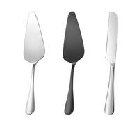 JTMKYO 1 Piece Silver Cake Knife and 2 Piece Pizza Spatula, Stainless Steel Cake Knife, Anti-Rust Cream Spatula, Kitchen Baking Tools.