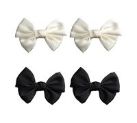 JTMKYO 2 Pairs Of Bow Shoe Accessories, Exquisite Bow Shoe Decoration, Removable Shoe Buckles, High Heels Decorations.