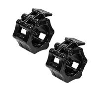 JTMKYO 2 Pieces Dumbbell 30 Mm Dumbbell Buckle, Quick Release Dumbbell Clip, Dumbbell Clip, Barbell Buckle for Fitness Training, Fitness Dumbbell Fixing Accessories (Black)