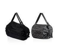 JTMKYO 2 Pieces Of Foldable Storage Bag, Large Capacity Storage Bag, Light Storage Bag, Suitable For Travel, Shopping, Commuting.