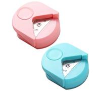 JTMKYO 2 Pieces Rounded Corner Cutter, Simple And Compact Cutter, Card Splitter, Diy Card Accessories, Learning Tools.