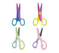 JTMKYO 4 Pieces Of Scissors, Anti-Clip Children'S Scissors, Small Plastic Scissors, Diy Handicraft Tools.