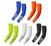 JTMKYO 5 Pairs Of Long Sunscreen Gloves, Reflective Design, Outdoor Sports Equipment, Elastic Arm Covers, And Cycling Accessories.