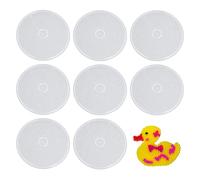JTMKYO 8PCS 5mm Plastic Bead Boards for Children, Educational Games Transparent Puzzle, Plastic Bead Boards Beads, Handmade Art Products