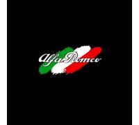 JTMLGDPA Car Welcome Light 2Pcs Door Projector Lights For Alfa Romeo Mito 2008-2019,LED HD Logo Induction Decorative Lamp Puddle Shadow Lamp,F