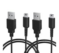JTMM 2 Pack 3.9FT USB Charging Cable, Replacement Power Cord Adapter Compatible with Nintendo DS Lite (NDSL)