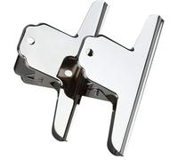 JTMM Stainless Steel Bag Clips (6 Pack) - 4 Inch Air Tight Seal Grip for Coffee Bags, Bread, Chips and More
