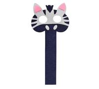 Jtnohx Animal Bookmark, 8PCS Zebra Bookmarks, Felt Cute Book Accessories for Women, Funny Reading Accessories for Book Lovers Students Teachers School Home