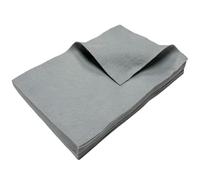 Jtnohx Colour Felt Fabric, Soft Felt Sheets for Crafts, 1.4mm Thick Fabric for Sewing and DIY Projects 20x30cm(Light Grey)