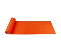Jtnohx Felt, 240 x 40 cm Coloured Felt for Step and Display, 1.4 mm Thick Soft Large Size Felt Sheets for Party Festival Runners (Orange)
