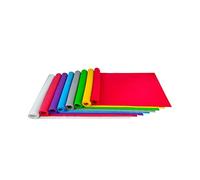 Jtnohx Soft Craft Felt Fabric, 40x100cm Colour Felt Sheets for Crafts, Fabric Runner for Party Festival Decorations (Red/Yellow/Green/Gray/Blue/Purple/Watermelon red/White)