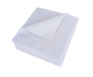 Jtnohx Soft Felt Fabric Colour Felt Sheets for Crafts White 20Pcs 15cm