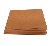 Jtnohx Stiff Felt Sheets, Colour Felt Fabric, 12pcs 2mm Thick Fabric for Crafts, 17,78×28,7cm Square Sheets for Sewing & DIY Projects(Brown)