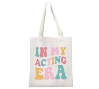 JTOUK Actor Actress Gift Theater Acting Gift In My Acting Era Tote Bag Drama Student Graduation Gift (Acting Era Tote EU)