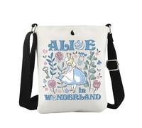 JTOUK Alice Inspired Crossbody Bag Magic Kingdom Gift Fairy Tale Fans Gift for Alice Lover (Fairy Alice CB EU)