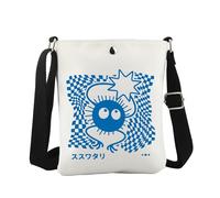 JTOUK Anime Inspired Crossbody Bag kawaii Soot Gift for Dust Sprites Anime Lover (Soot CB EU)