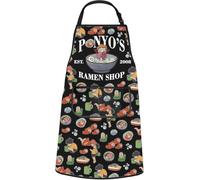 JTOUK Anime Inspired Kitchen Apron Animated Movie Gift Japanese Animation Gift for Move Fans