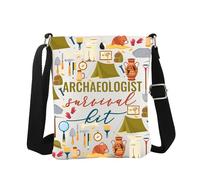 JTOUK Archaeologist survival kit Gift Future Archaeologist Gift Archaeology Lover Crossbody Bag (Archaeologist CB EU)