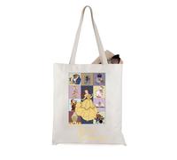 JTOUK Beauty Movie Gift Princess Character Gift In My BelleEra Tote Bag Fairy Tales Fans Gifts (Belle Era Tote EU)