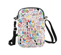 JTOUK Bingo Gifts for Women Bingo Game Gift It's A Beautiful Day for Bingo Makeup Bag Bingo Lovers Gift (Bingo CR EU)