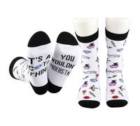 JTOUK Bookish Merch Gift Book Fans Gift It's An Thing You Wouldn't Understand Novelty Socks for Book Lovers (UK, Alpha, One Size, Regular, Regular, ACOTA Thing EU)