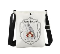 JTOUK British History Inspired Crossbody Bag Musical Queen Gift Musical Theater Gift for Theater Drama Fans (Flower Bird CB EU)