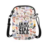JTOUK Broadway Musical Crossbody Bag Musical Lover Gift Drama Theater Gift Music Therapy Gift (Theater Girl era CR EU)