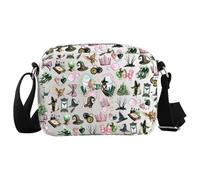 JTOUK Broadway Musical Crossbody Bag Witch Musical Theater Fans Gift Elphaba And Glinda Merch (Bow Musical HKB EU)