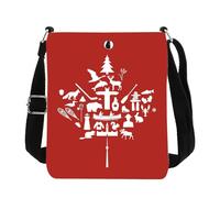 JTOUK Canada Day Crossbody Bag Canadian Lover Gift Canada Traveling Merch Canada Housewarming Gift