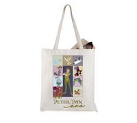JTOUK Cartoon Movie Gift Fairytale Fans Gift In My Peter Era Tote Bag Pan Character Gift Grocery Bag (Peter Era Tote EU)