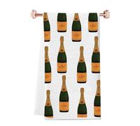 JTOUK Champagne Kitchen Tower Bridal Shower Gift Champagne Bottle Gift Bachelorette Party Gift (Champagne Towel EU)