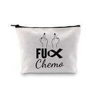 JTOUK Chemo Gift Chemotherapy Gift Chemo Recovery Gift Chemo Care Package Battle Cancer Zipper Pouch for Chemo Survivors Patients (Chemo Bag EU)