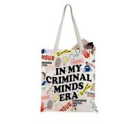 JTOUK Criminal Tv Show Gift Crime Drama Show Merch In My Criminal M Era Tote Bag Crime Fans Gift (Criminal Tote EU)