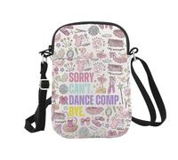 JTOUK Dance Crossbody Bag Dancer Gift Sorry. Can’t. Dance Comp. Bye. Dancing Teacher Gift Ballet Dance Gift (Dance Comp CR EU)