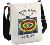 JTOUK Daria Inspired Gift 90s Tv Show Merch Gift No Life No Hope No Future Daria Sarcasm Tote Bag for Daria Fan (No Future CB EU)