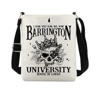 JTOUK Dark Romance Barrington University Inspired Tote Bag House of Lords Gift Haunting Adeline Gift (Barrington CB EU)